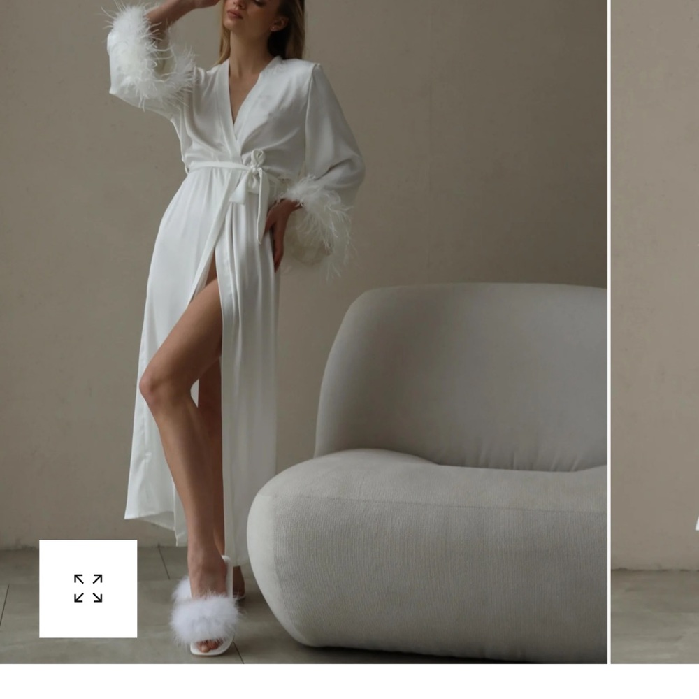 Ciara Robe - white long (The Robe ua)